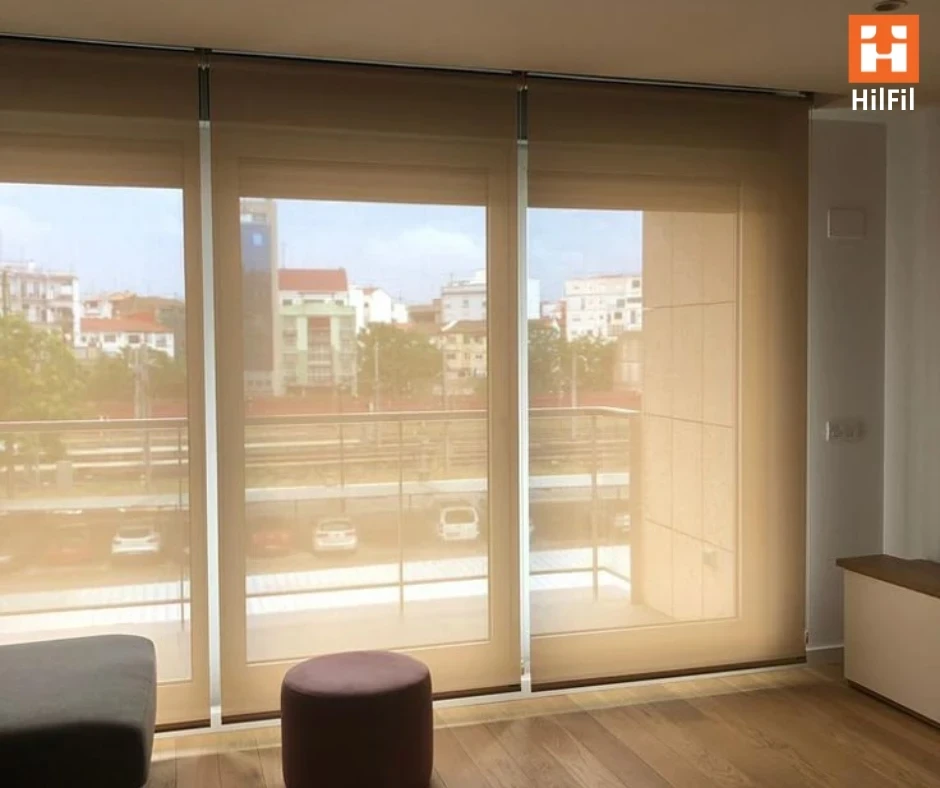 Customized Luxury Interior Fabric Roller Blinds System