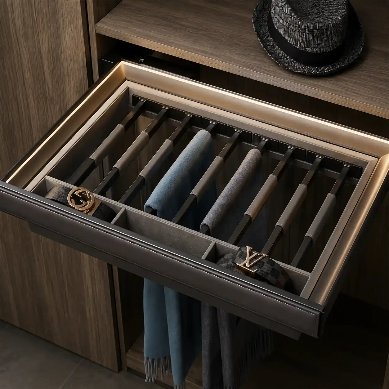 Pull-Out Pant Rack