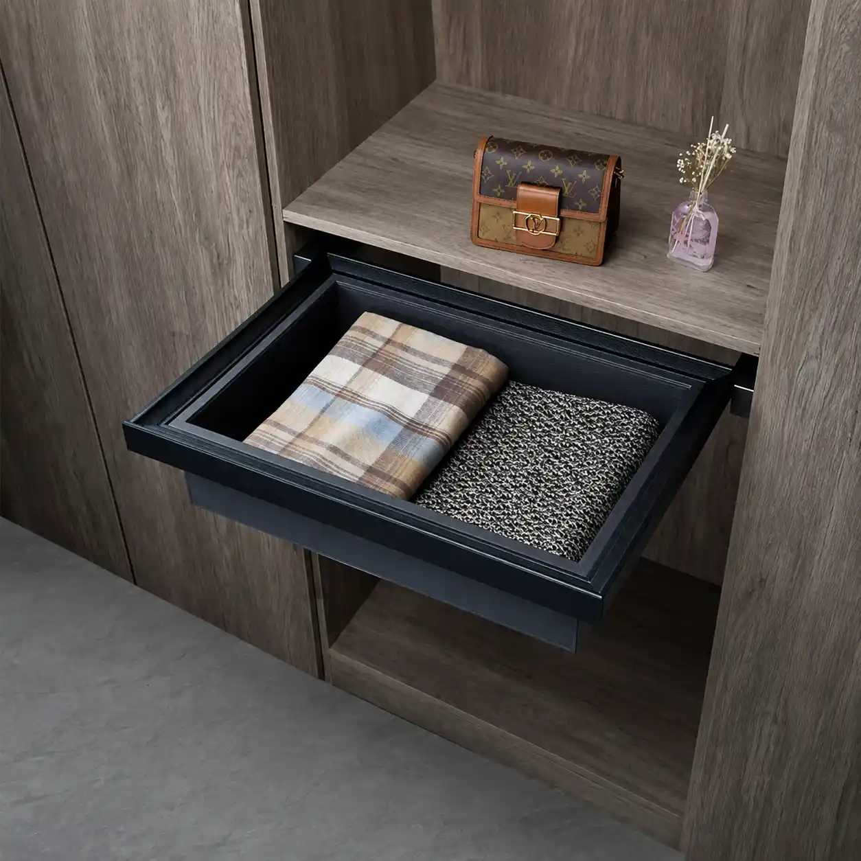 Pull-Out Wardrobe Storage Basket