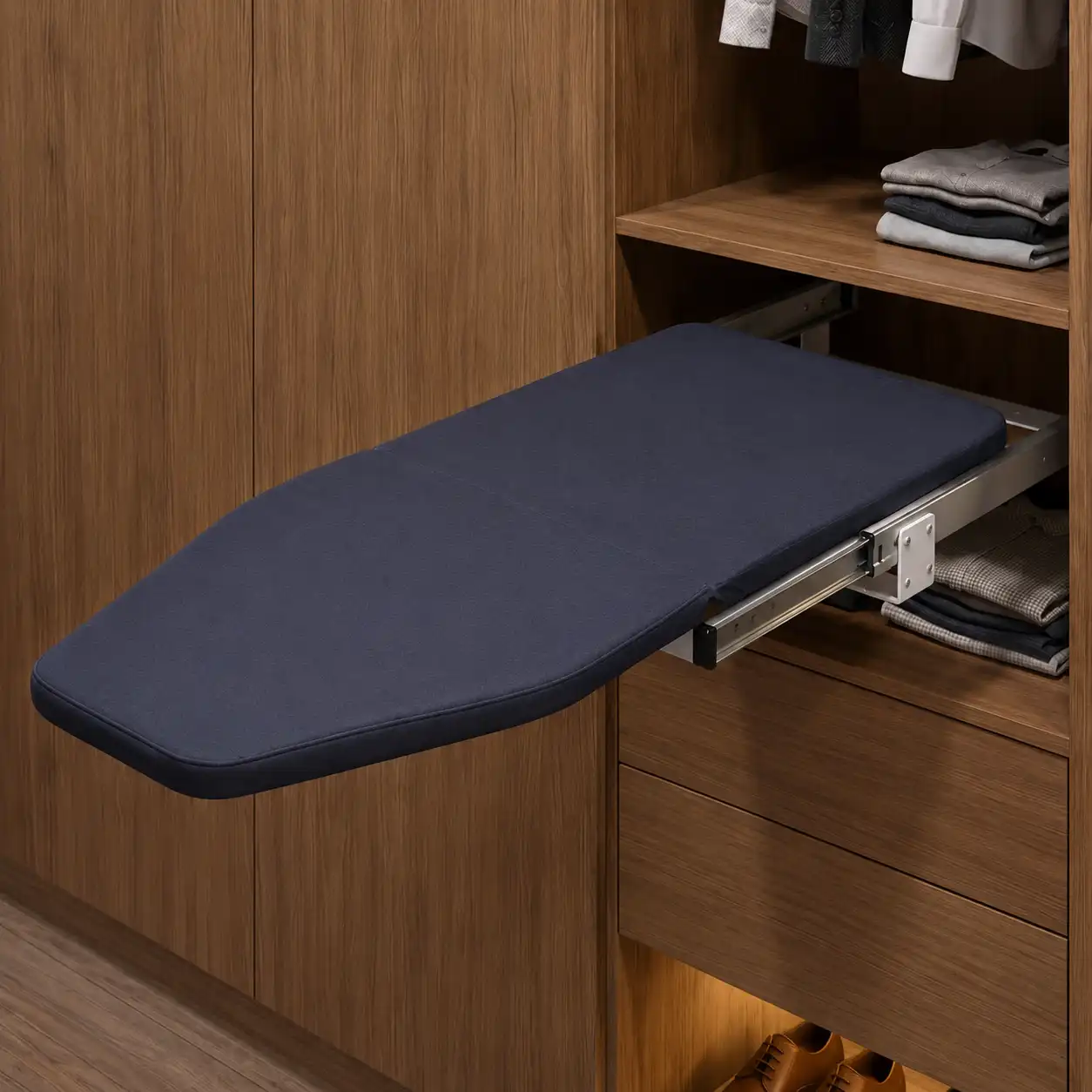 Pull-Out Wardrobe Ironing Board